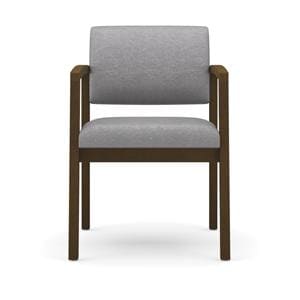 Lenox Wood Guest Chair Wood Adler Peppercorn Ea