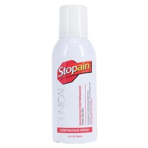 Stopain Clinical Adlt/Chld Anlgsc Cont Spry 0.1 Maximum Strength 4oz Can Ea, 24 EA/CA