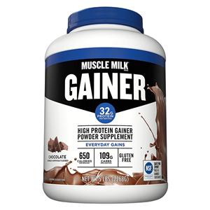 Muscle Milk Gainer Powder Chocolate 5lb Canister 4/Ca