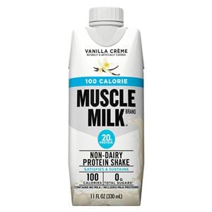 Muscle Milk Protein Shake 100 Calorie Vanilla 11oz Bottle 12/Ca