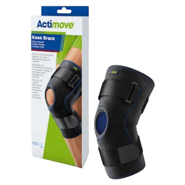 Actimove Wraparound Brace Knee Size 3X-Large Coolmax Fabric 23-25.5" Left/Right