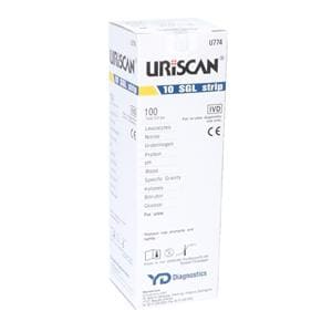 UriScan 10SGL Urine Test Strips For Analyzer 773/505/Optima 100/Bt, 10 BT/CA