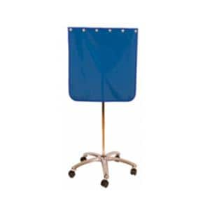 Porta Shield Protective Shield Royal Blue 24x24" .5 Eqvlnc W/ Sturdy 5Lg Bs Ea