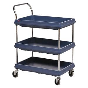 Utility Cart 33.75x21.5x33.25" (4) 4" Swivel Caster