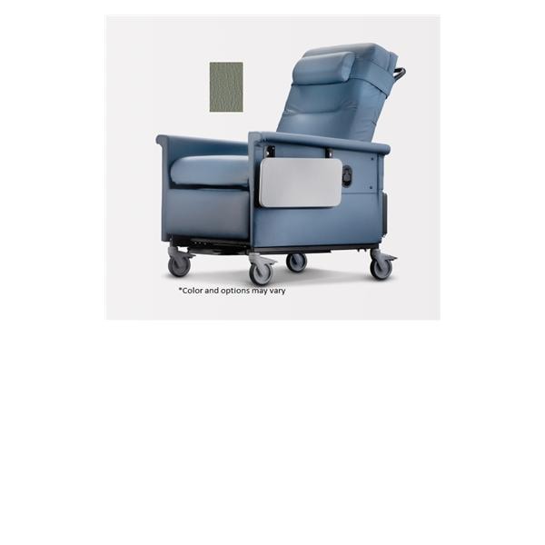 Bariatric Recliner All Steel 500lb Manual Gray Ea