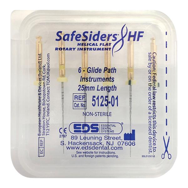 Safesider HF Glide Path Rotary Instrument 25 mm Size #20 NiTi 0.02 6/Pk