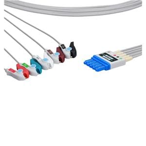 ECG Cable Leadwire Refurbished 5 Lead Ea