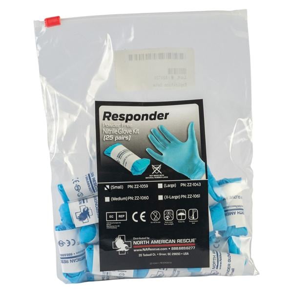 Nitrile Exam Gloves Small Blue Non-Sterile