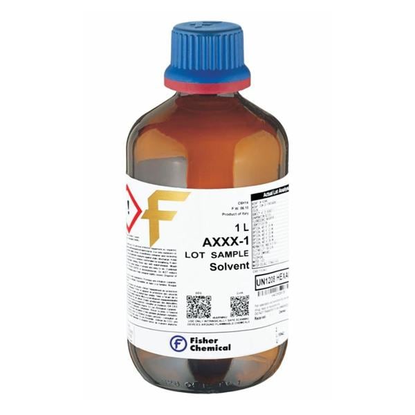 Optima Acetone Solvant Colorless Liquid 1L For HPLC and CG Amber Glass Bottle Ea