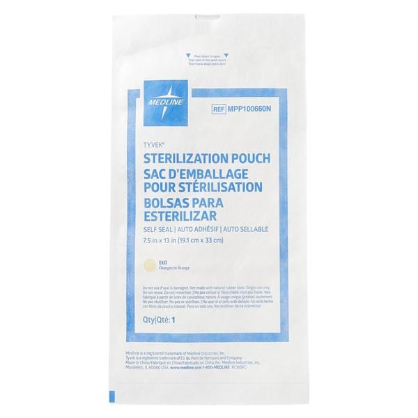 Sterilization Pouch Self Seal 13 in x 7.5 in 1000/Ca