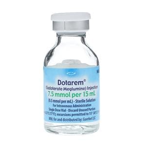 Dotarem Injection 0.5mmol/mL SDV 15mL 10/Package