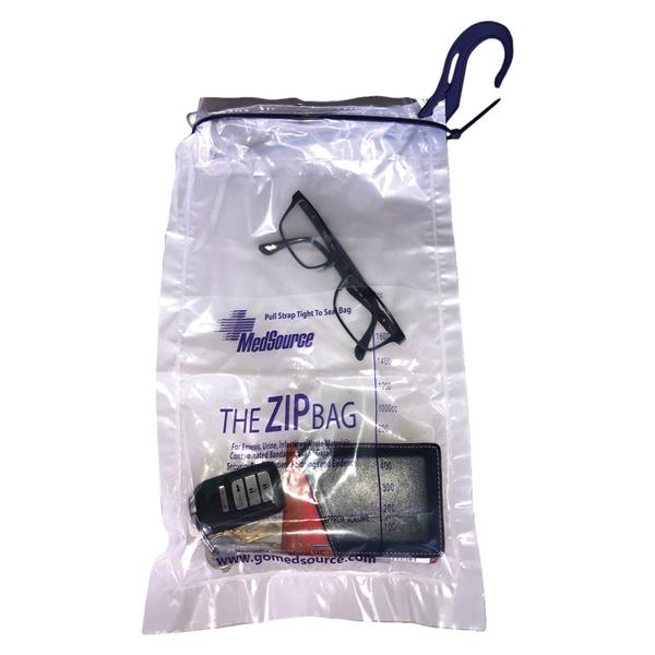 Emesis Bag _ Clear Zip Closure Plastic 12/Bx, 40 BX/CA