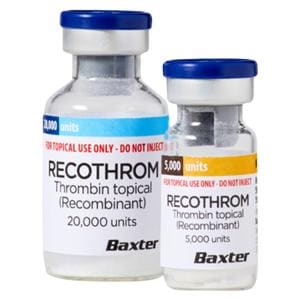 Recothrom Topical Solution 20,000U Vial 1/Bx