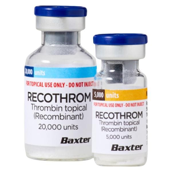 Recothrom Topical Solution 20,000U Vial 1/Bx