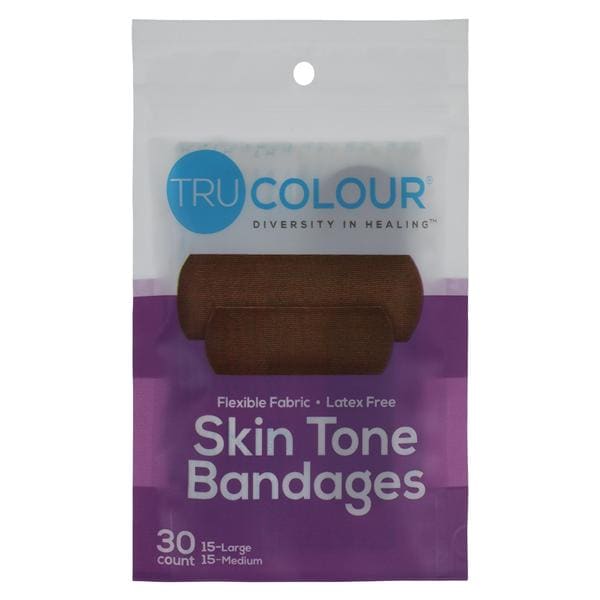 Bandage Cotton/Fabric Large Dark Brown/Black Sterile 30/Bg, 50 BG/CA