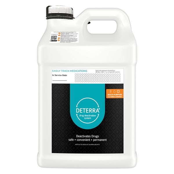 Deterra Drug Deactivation & Disposal System 2.5gal Activated Carbon 2/Ca