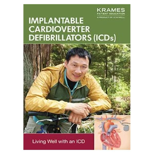 Booklet Infmtnl Implntbl Crdvrtr Defibrillators ICDs Living Wl W/ an ICD Eng Ea