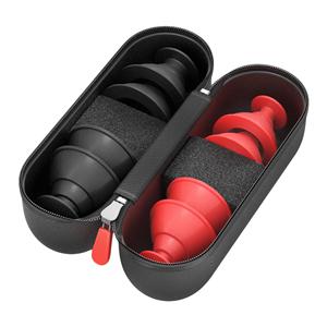 Rock Pods Cupping Set Red/Black Silicone With EVA Carrying Case