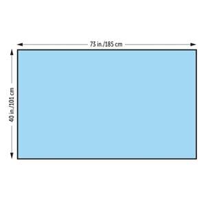 73x40" Sterile Sheet Drape