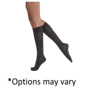 Jobst Compression Socks Large Black Womens 1/Pr