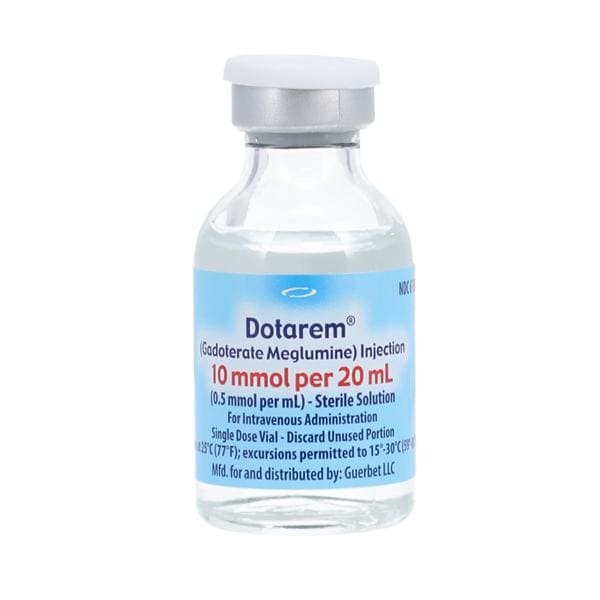 Dotarem Injection 0.5mmol/mL SDV 20mL 10/Package