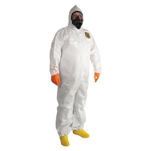 ComfortGuard Protective Coverall SMMS Fabric X-Large White 25/Ca