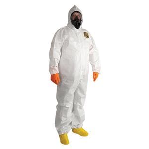 ComfortGuard Protective Coverall SMMS Fabric 2X Large White 25/Ca