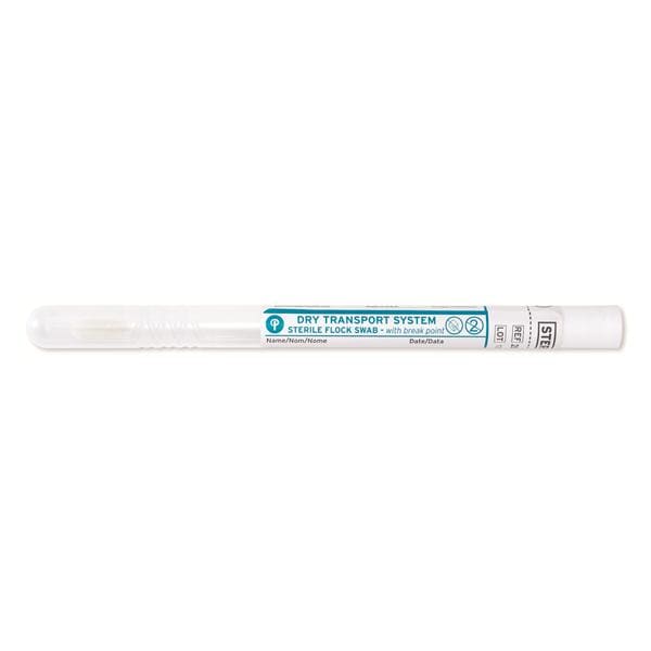 Hydraflock Flock Swab Polystyrene Handle Polyester 6" Sterile Elongated 500/Ca