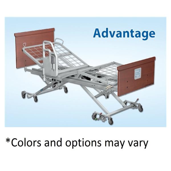 Q-Series Advantage Hospital Bed Electric W/ Grd Deck/Hi/Lo Mblt/FEC/Flr Lk Ea