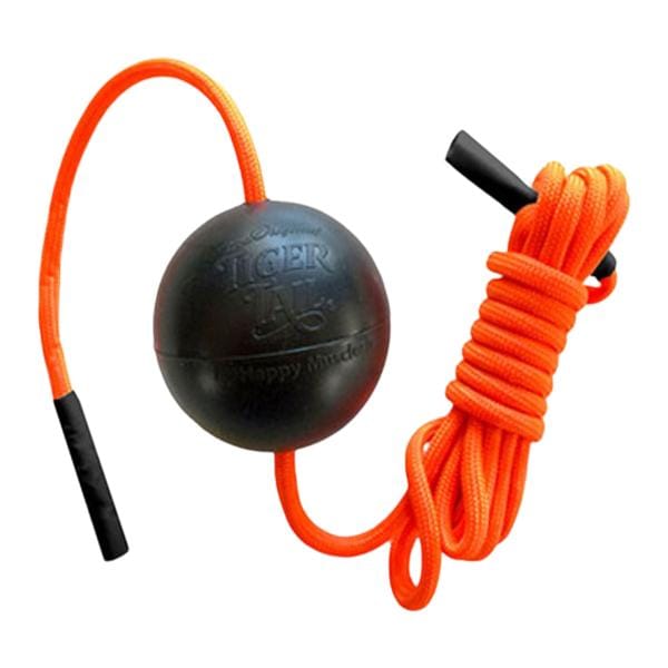 Tiger Ball Rope Massager Orange/Black Silicone