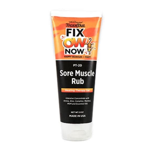 Muscle Rub Heating Gel 8oz Ea