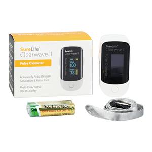 SureLife Clearwave II Pulse Oximeter 2 AA Battery Ea