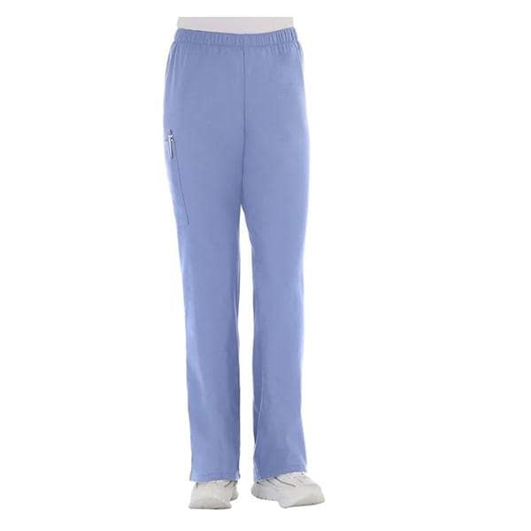 Fundamentals Scrub Pant 2 Pockets Medium Ceil Blue Womens Ea