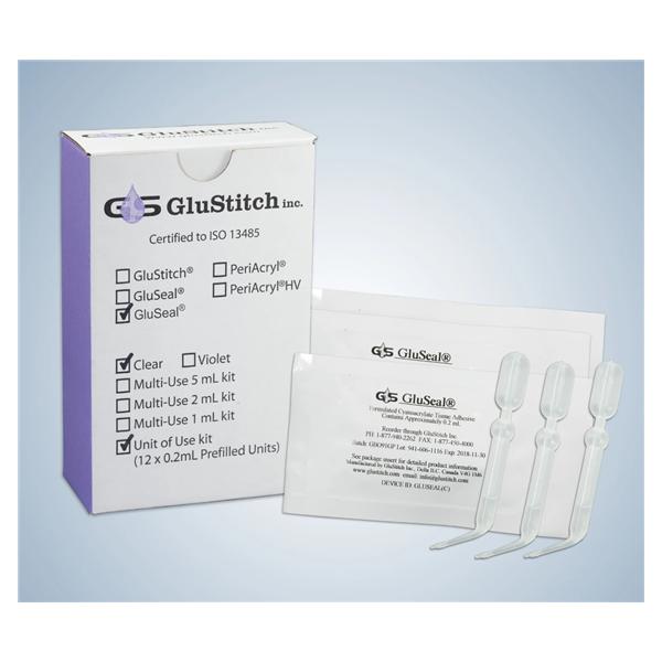 GluSeal Bandage Adhesive Liquid Clear Ea