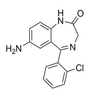 7-Aminoclonazepam Reference Solution Acetonitrile 1mg/mL f/ GC/MS & LC/MS Amp Ea