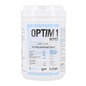 Optim 1 Surface Wipe Cleaner & Disinfectant Large Canister 160/Cn