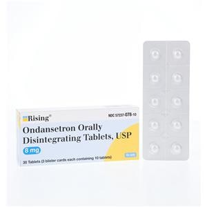 Ondansetron Orally Disintegrating Tablets 8mg Strawberry Unit Dose 3x10/Pk