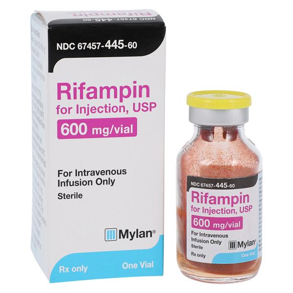 Rifampin Injection 600mg/vl Powder Vial Each