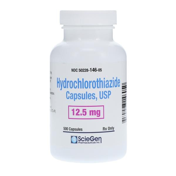 Hydrochlorothiazide 12.5mg 500/Bt