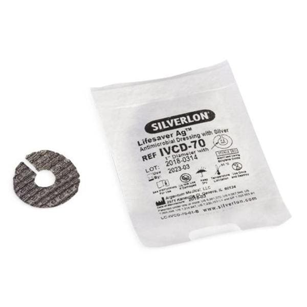 Silverlon Island Silver Dressing 1" Sterile Non-Adherent LF