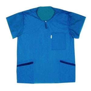 Barrier Extra Comfort Scrub Shirt X-Large Blue 48/Ca