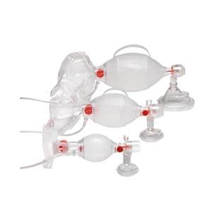 SPUR II Manual Resuscitator Adult Disposable 6/Ca