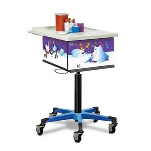 Phlebotomy Cart 3" Caster Lock