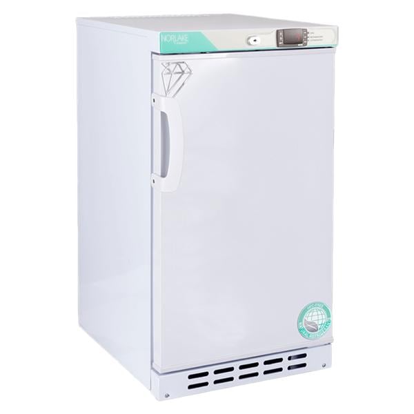 White Diamond Series Self-Closing Refrigerator 2.5 Cu Ft Solid Door 1 to 10°C Ea