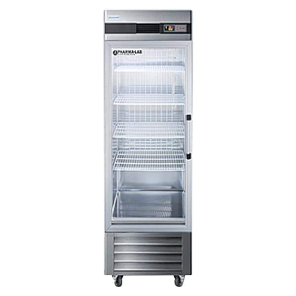 Accucold Performance Series Laboratory Refrigerator 23 Cu Ft Gls Dr 2 to 10C Ea