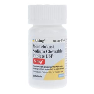 Montelukast Sodium Chewable Tablets Bottle 30/Bt