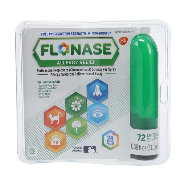 Flonase Allergy Spray 50mcg 0.38oz Bottle .38oz/Bt