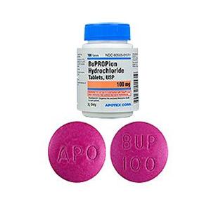 Bupropion HCl Tablets 100mg Bottle 100/Bottle Each