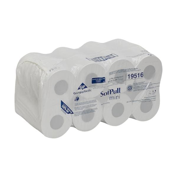 Center Pull Bathroom Tissue White 2 Ply 16/Ca