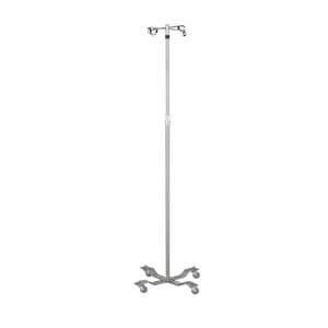 IV Stand 2 Hook Adjustable Height